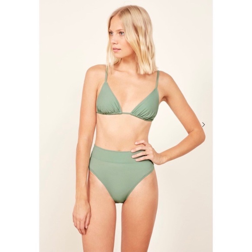 Reformation High-waisted Jade swimsuit set